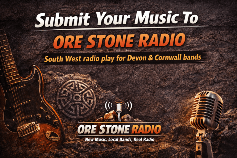 Submit your music to Ore Stone Radio for South West radio play in Devon and Cornwall